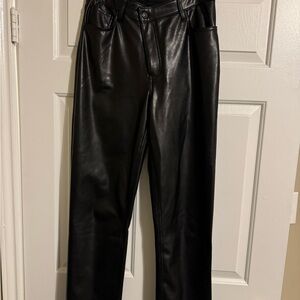 Abercrombie & Fitch Vegan Leather Pants